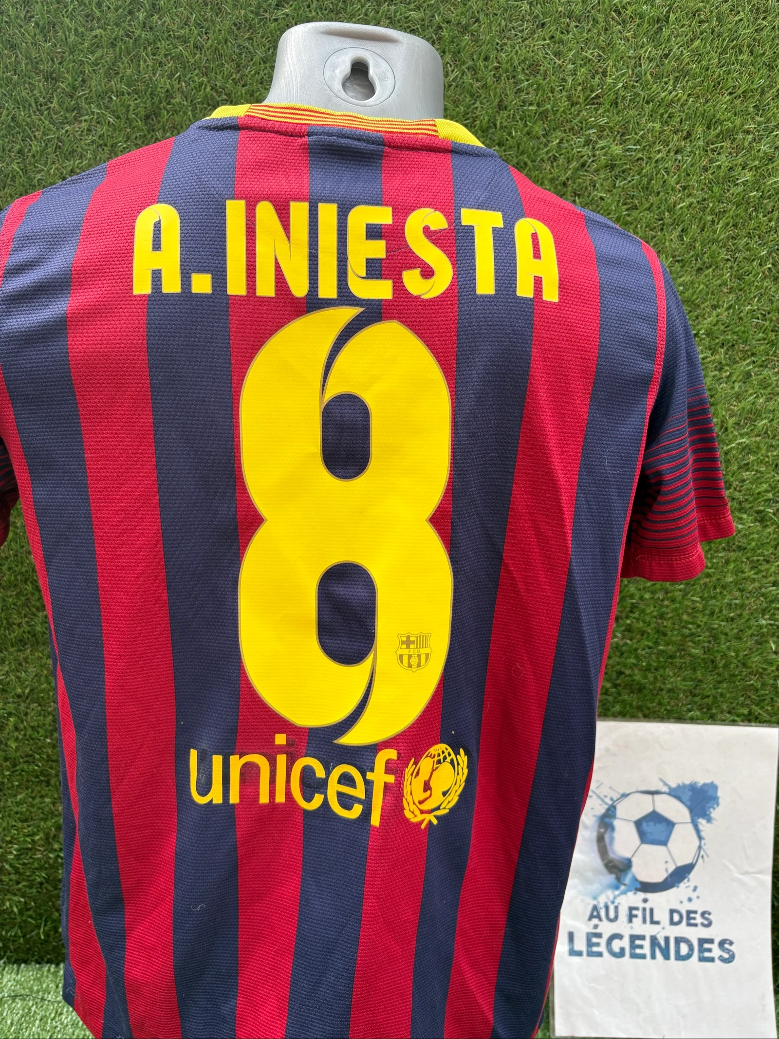 Maillot iniesta Barcelone 